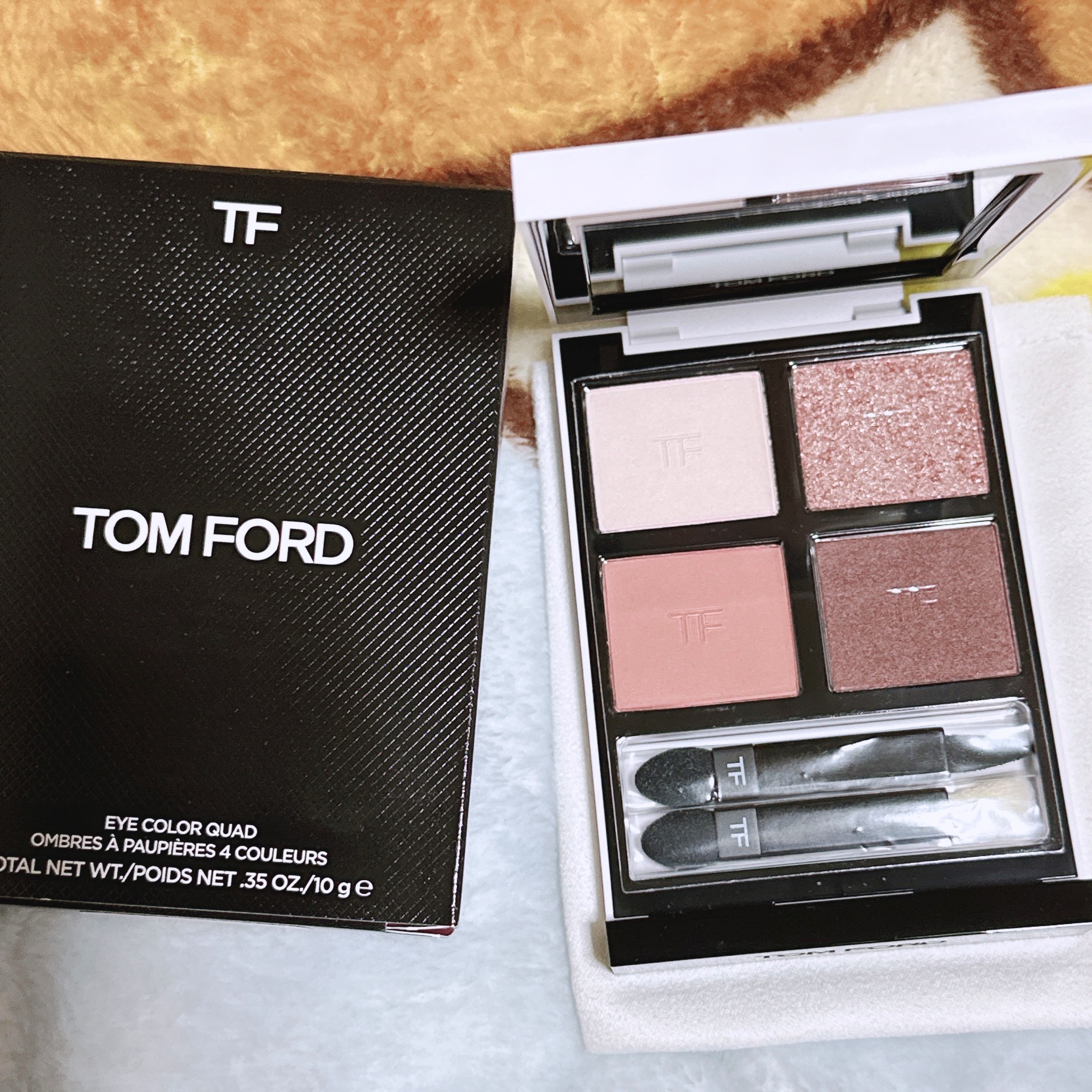 アイ カラー クォード 30R インソレント ローズ/TOM FORD BEAUTY/アイシャドウパレットを使ったクチコミ（1枚目）