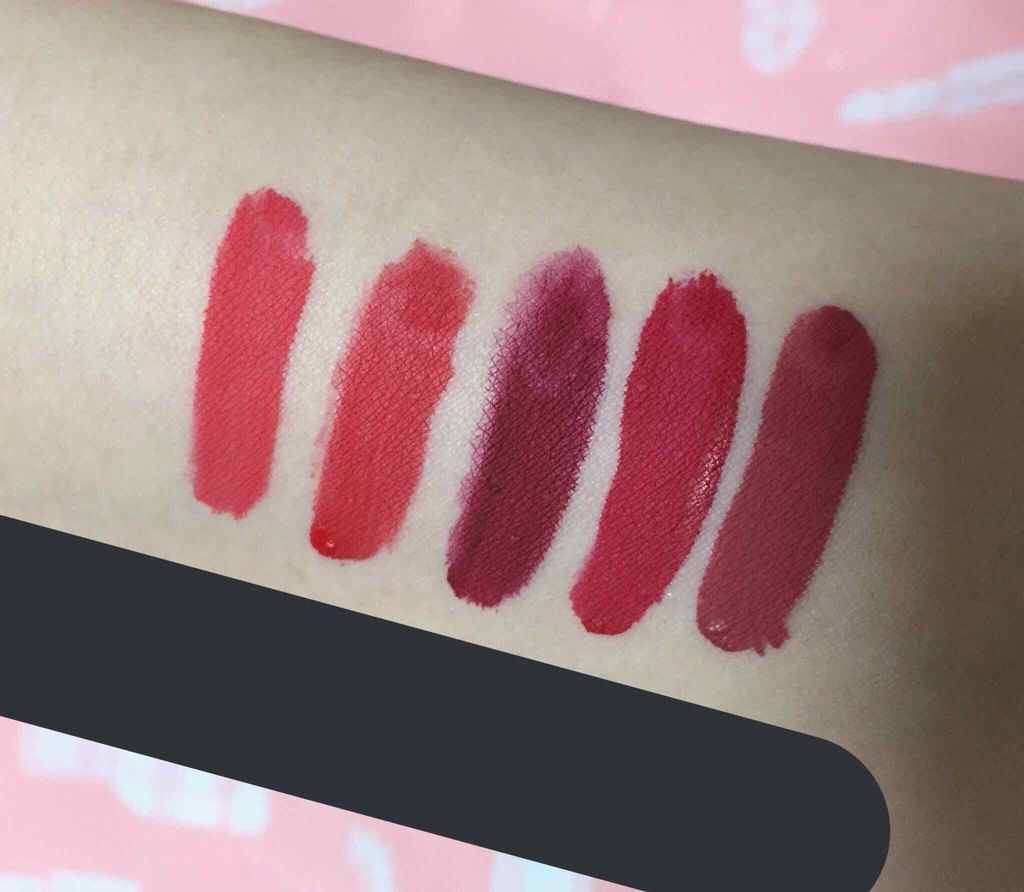 レッドベルベット ラブミニキット/ETUDE/リップグロスを使ったクチコミ(2枚目)