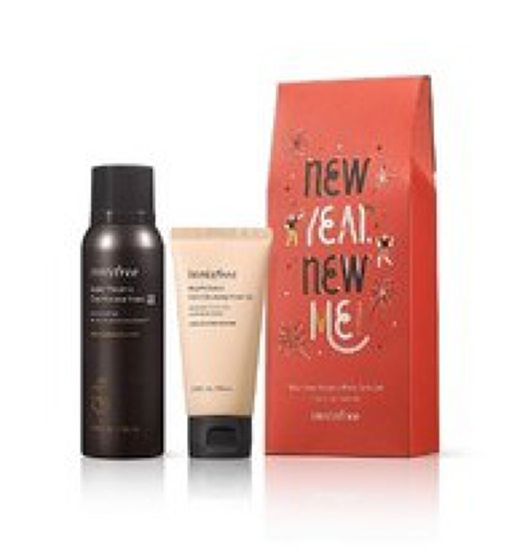 2021 ニューイヤー ヴォルカニック ポアケア セット innisfree