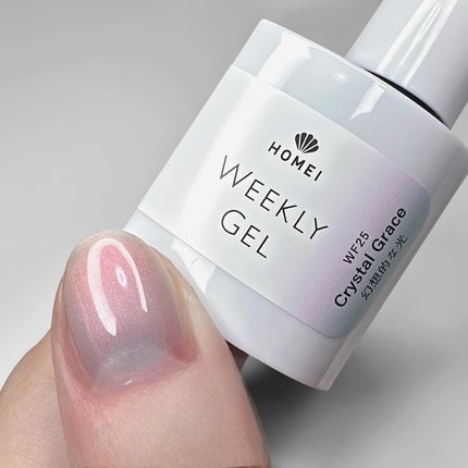 HOMEI ウィークリージェル/HOMEI/ジェルネイルを使ったクチコミ(3枚目)