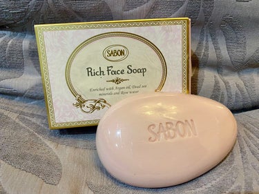 SABON リッチフェイスソープのクチコミ「🌿SABON🌿リッチフェイスソープ🧼

☆良い点
　泡立てネットを使わなくても泡立ちが良いので.....」（1枚目）