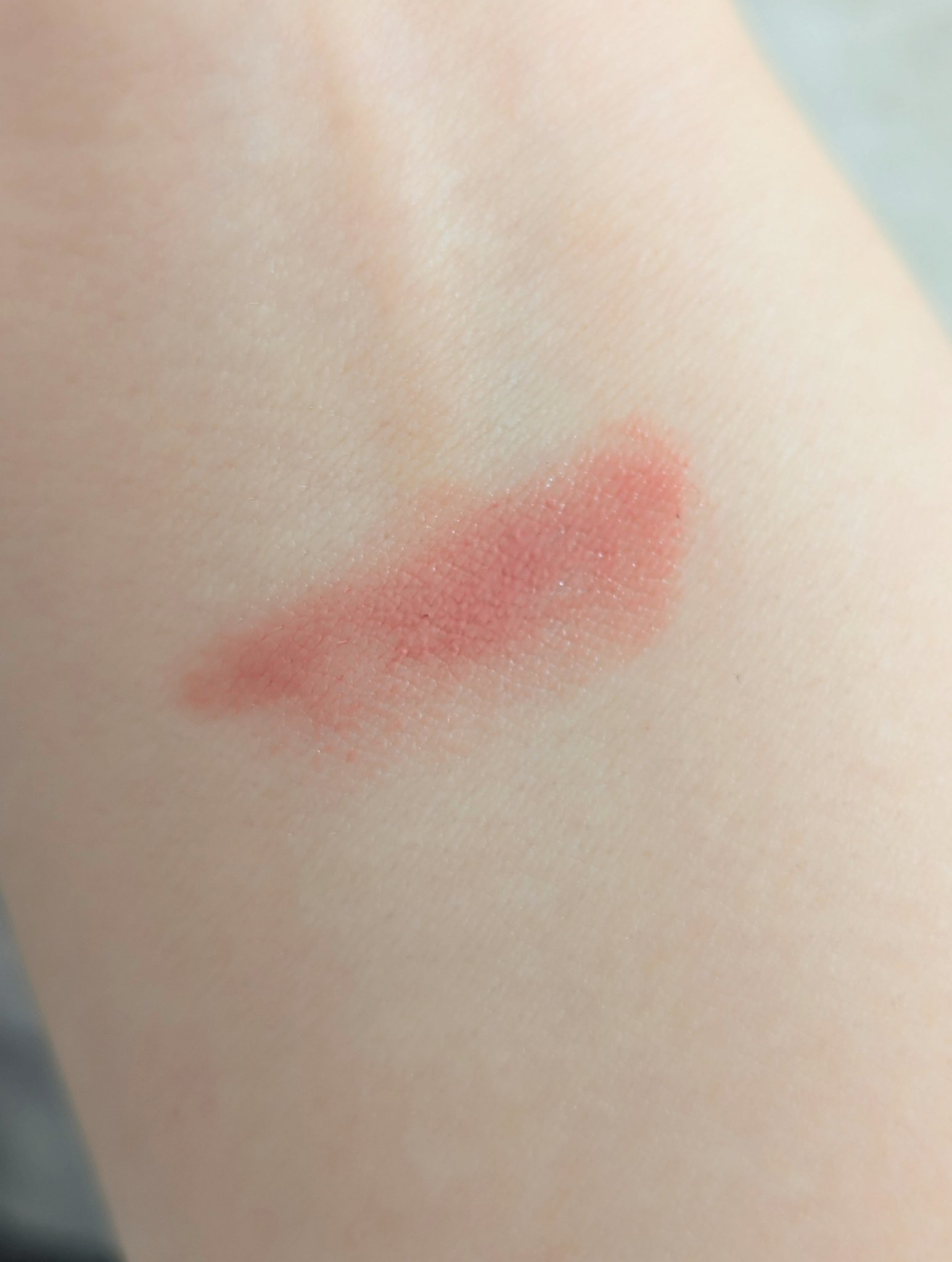 ラスティンググロスリップ/CEZANNE/口紅を使ったクチコミ（2枚目）