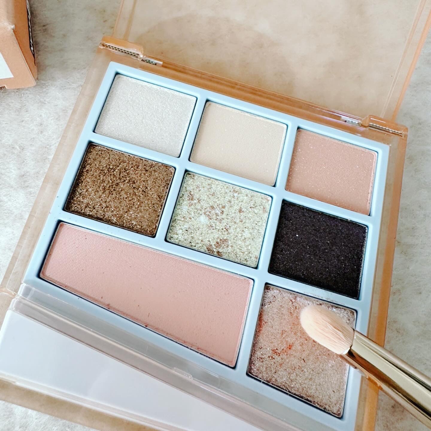 シャンデリアエディション(アイシャドウ/リップグロス)/espoir/メイクアップキットを使ったクチコミ（3枚目）