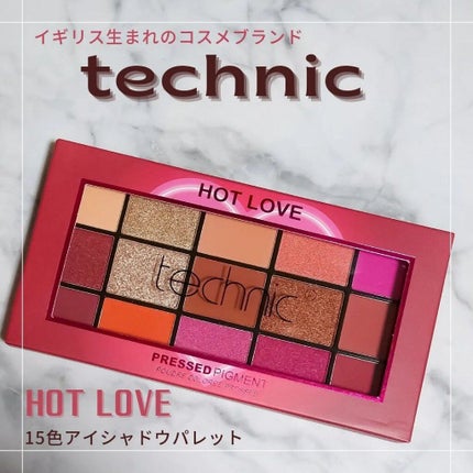15 アイシャドウパレット/technic/アイシャドウパレットを使ったクチコミ(1枚目)