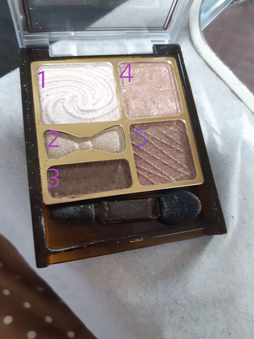 プレミアムガトーシャドウ/スウィーツ スウィーツ/アイシャドウパレットを使ったクチコミ（1枚目）