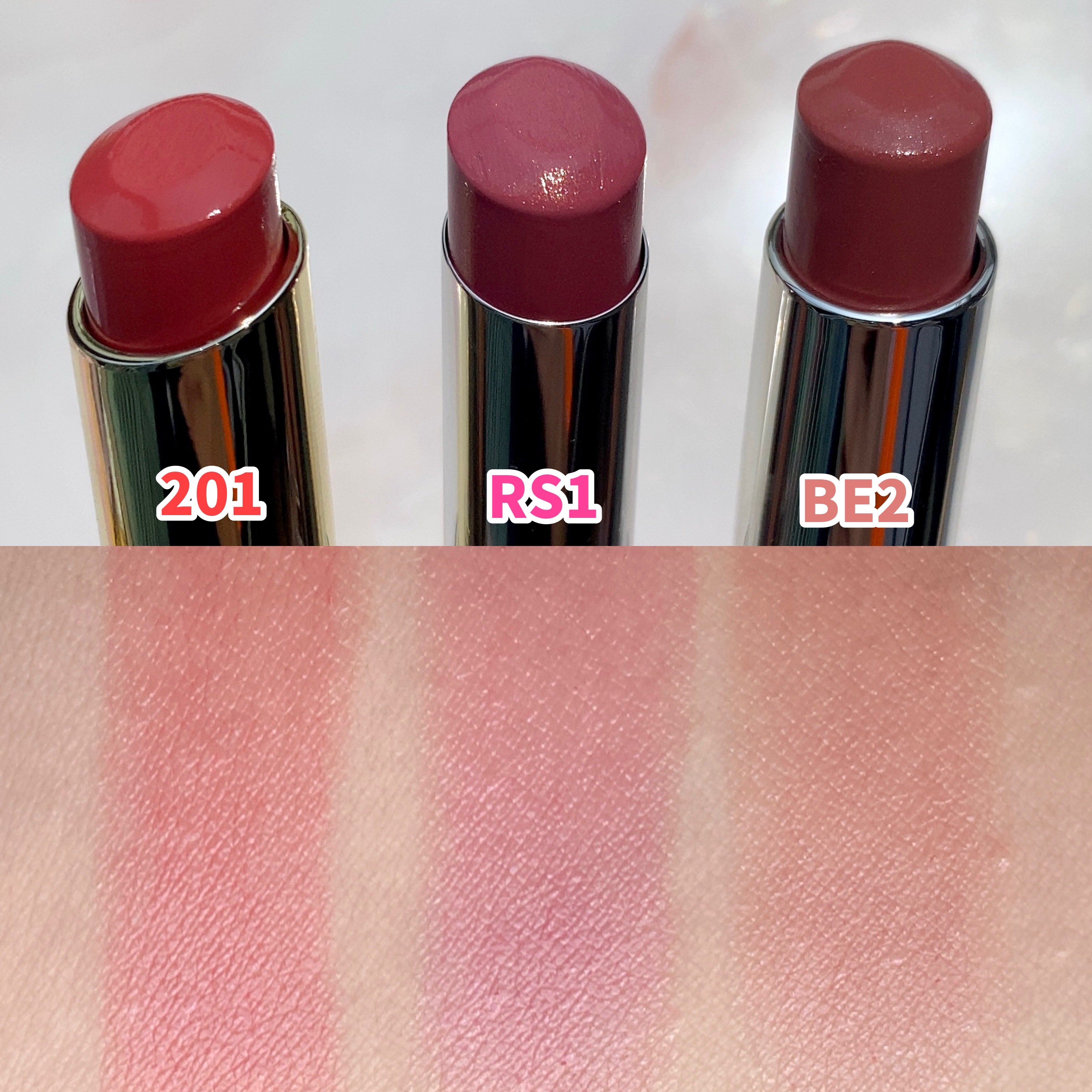 ラスティンググロスリップ/CEZANNE/口紅を使ったクチコミ（2枚目）