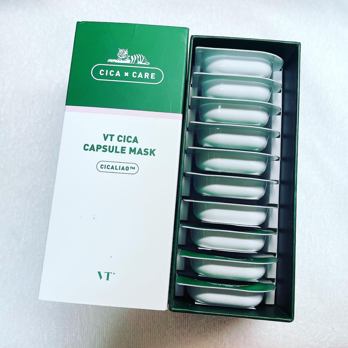 CICA カプセルマスク/VT/洗い流すパック・マスクを使ったクチコミ(2枚目)
