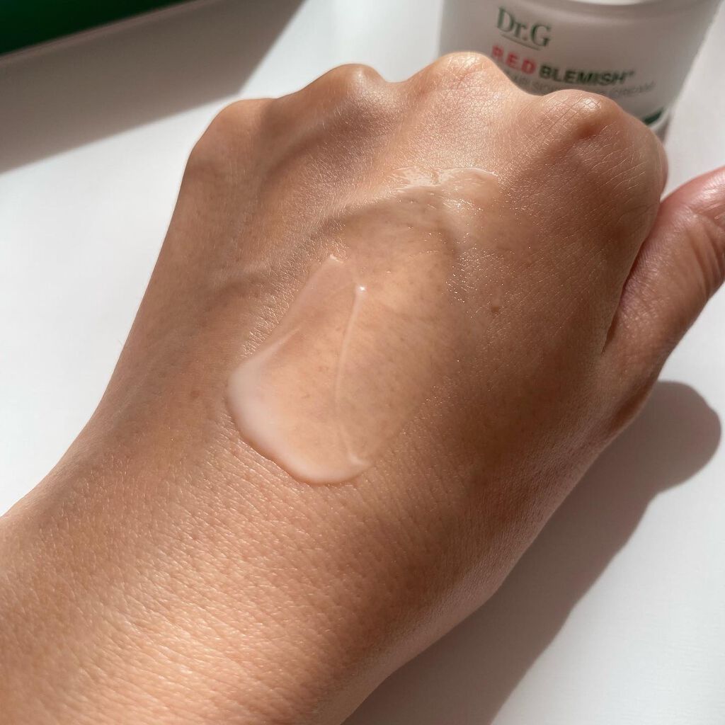 レッドB・Cスムージングクリーム/Dr.G/フェイスクリームを使ったクチコミ(4枚目)