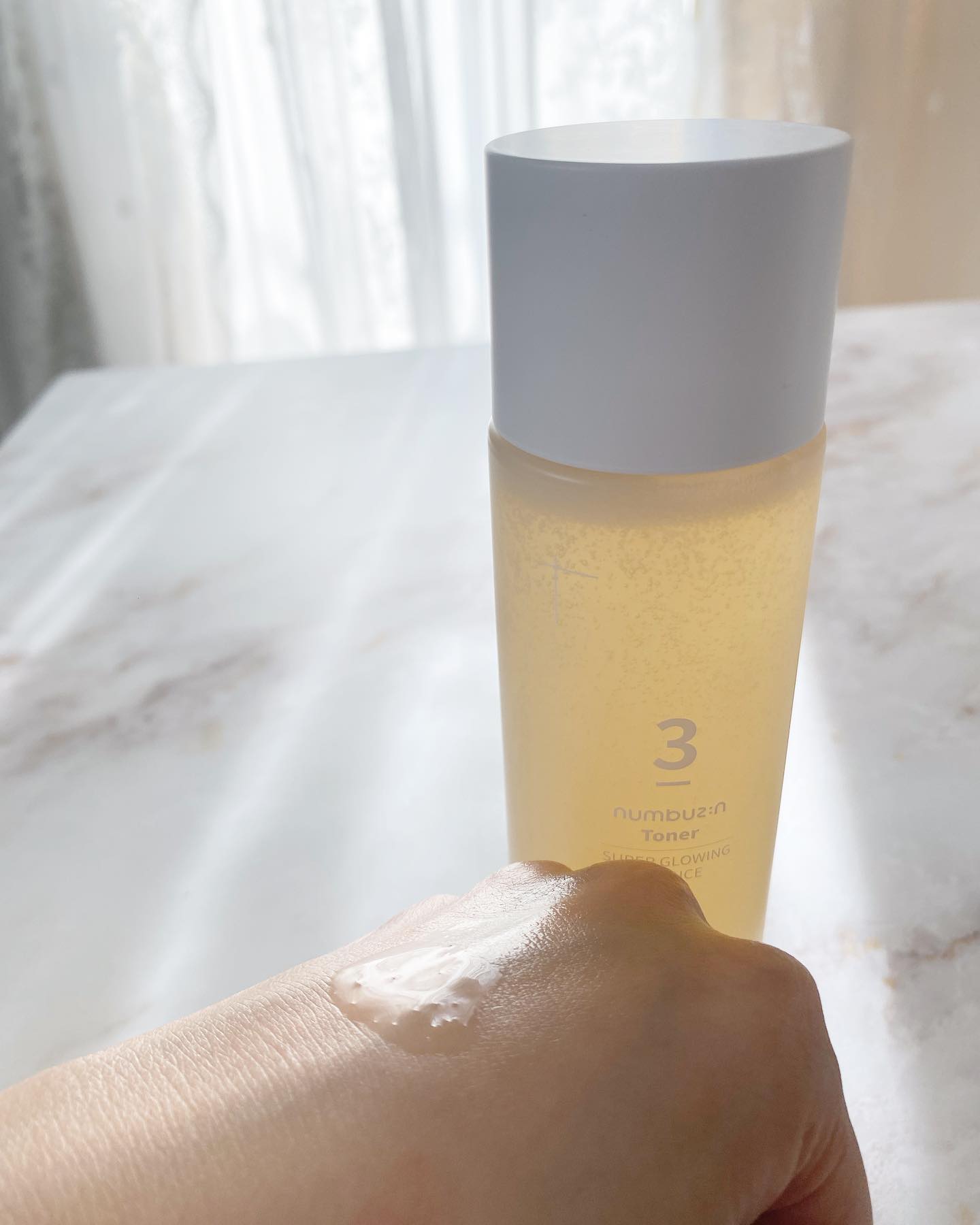 3番 うるツヤ発酵トナー/numbuzin/化粧水を使ったクチコミ（2枚目）