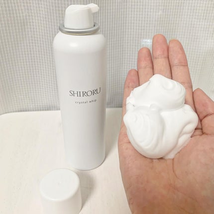 クリスタルホイップ/SHIRORU/泡洗顔を使ったクチコミ(1枚目)