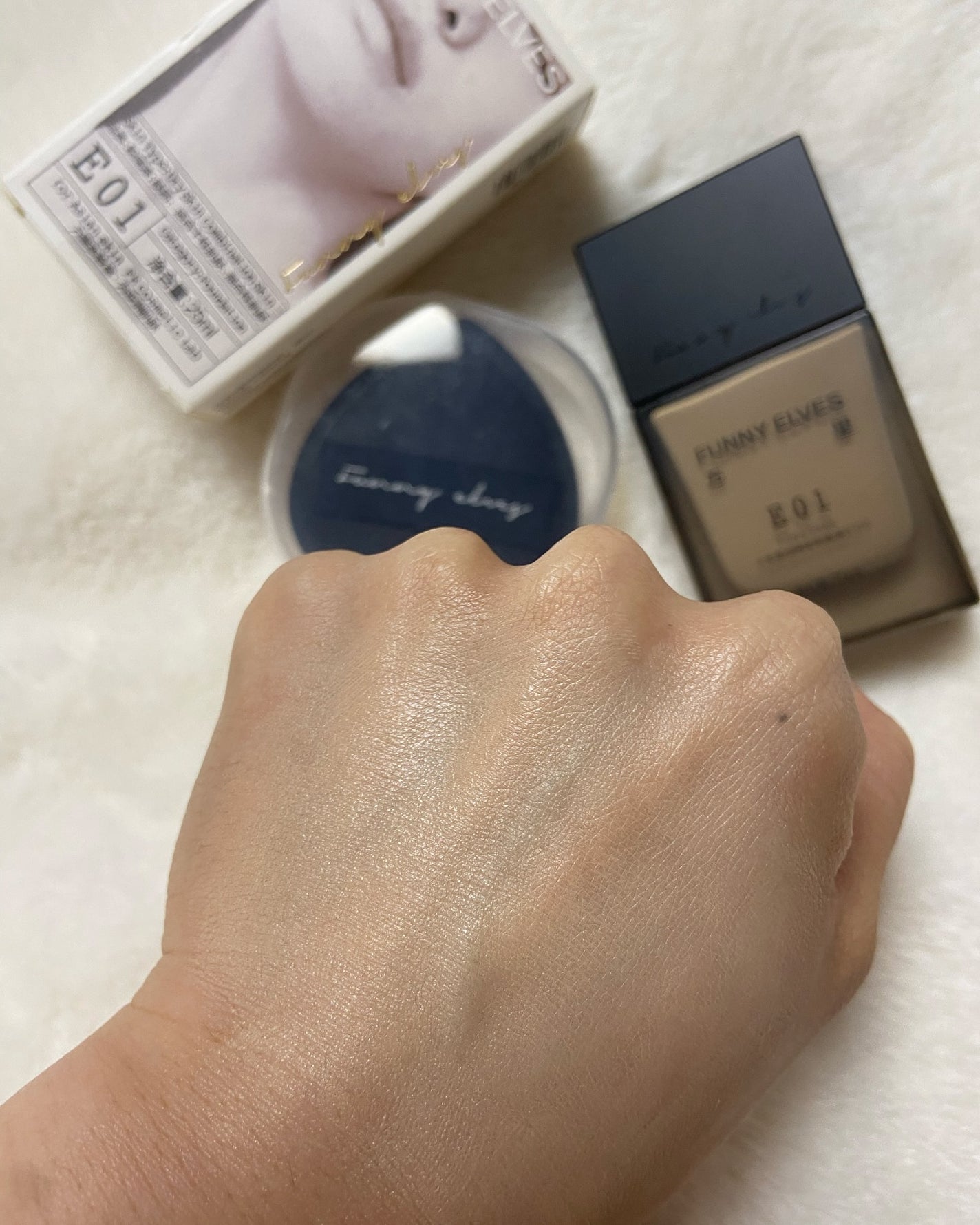 ロングウエアファンデーション/FUNNY ELVES方里/リキッドファンデーションを使ったクチコミ(7枚目)