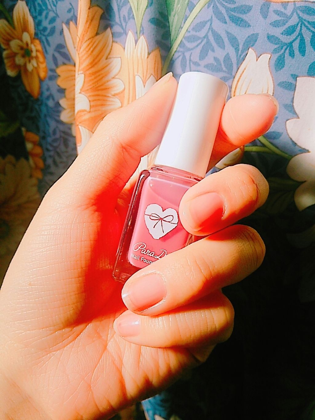 ネイルファンデーション/パラドゥ/マニキュアを使ったクチコミ(1枚目)