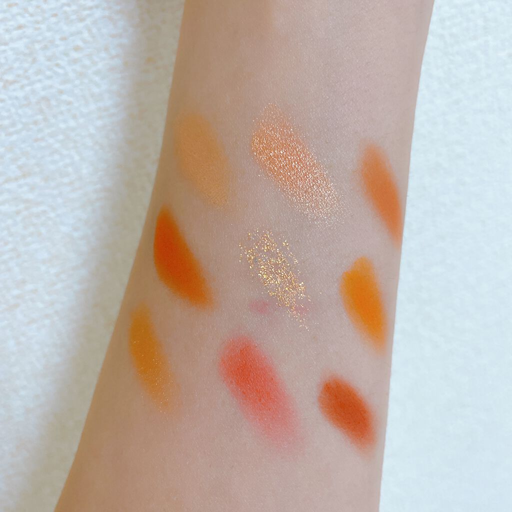 ORANGE YOU GLAD/ColourPop/アイシャドウパレットを使ったクチコミ(3枚目)