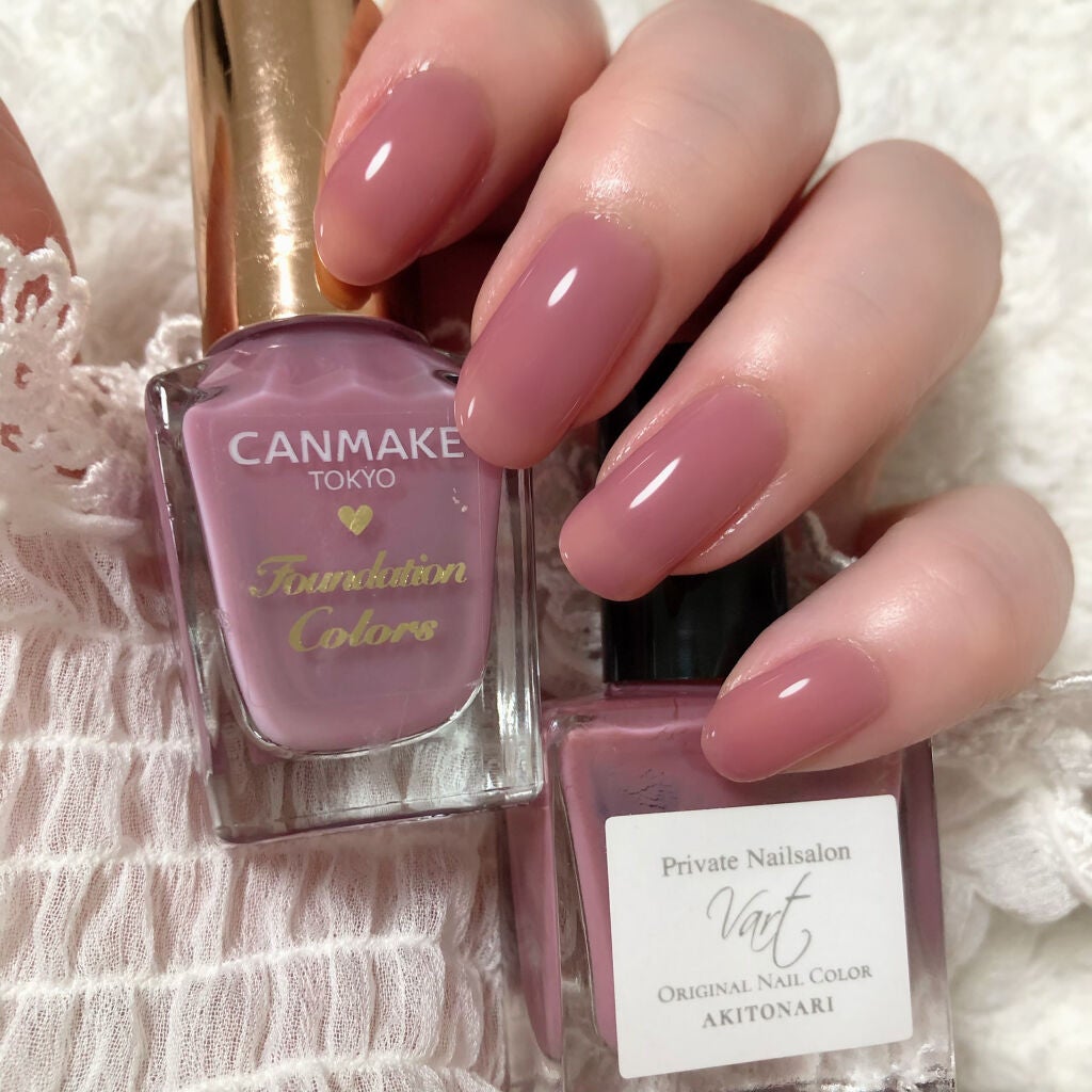 ファンデーションカラーズ/キャンメイク/マニキュアを使ったクチコミ(1枚目)