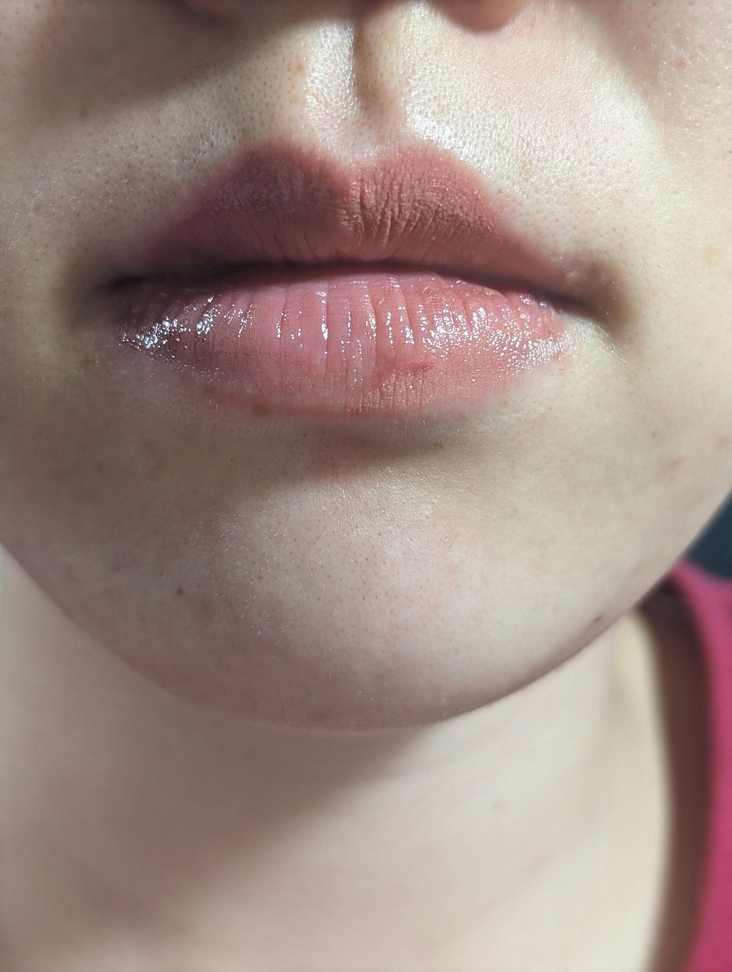 メルティーリップ グロス/プランプピンク/リップケアを使ったクチコミ(3枚目)