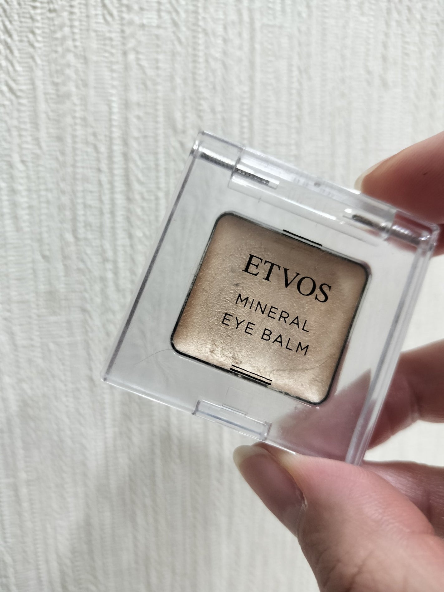 ミネラルアイバーム/エトヴォス/ジェル・クリームアイシャドウを使ったクチコミ(1枚目)