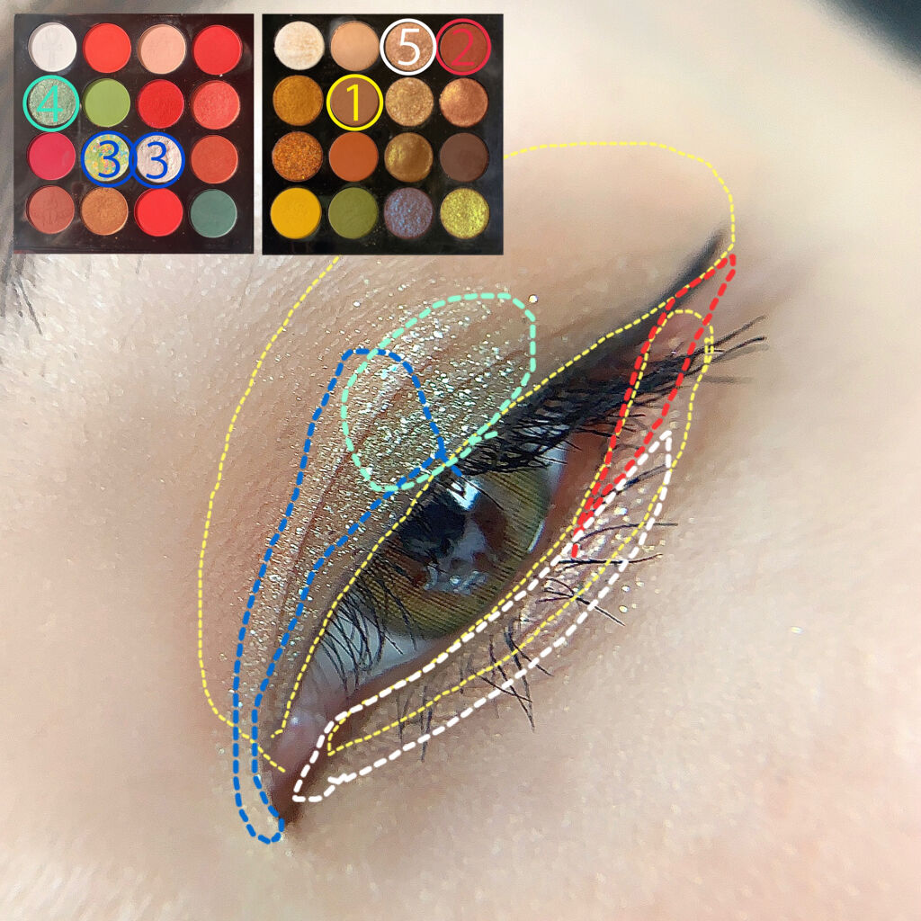 描くふたえアイライナー/CEZANNE/リキッドアイライナーを使ったクチコミ（2枚目）