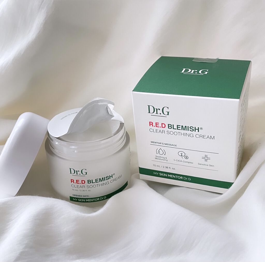 レッドB・Cスムージングクリーム/Dr.G/フェイスクリームを使ったクチコミ（3枚目）