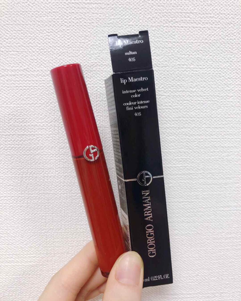 リップ マエストロ/ジョルジオ アルマーニ ビューティ/口紅を使ったクチコミ（2枚目）