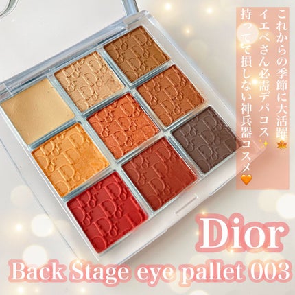 ディオール バックステージ アイ パレット/Dior/アイシャドウパレットを使ったクチコミ(1枚目)