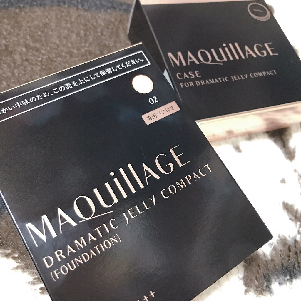 ドラマティックジェリーコンパクト/マキアージュ/クッションファンデーションを使ったクチコミ（1枚目）
