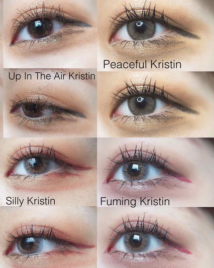 Peaceful Kristen/Hapa kristin/カラーコンタクトレンズを使ったクチコミ(3枚目)