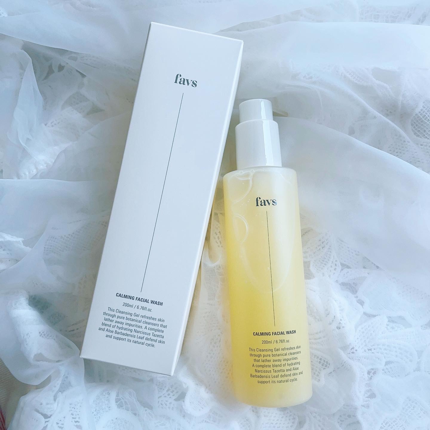 カーミングフェイシャルウォッシュ/favs/洗顔フォームを使ったクチコミ（1枚目）