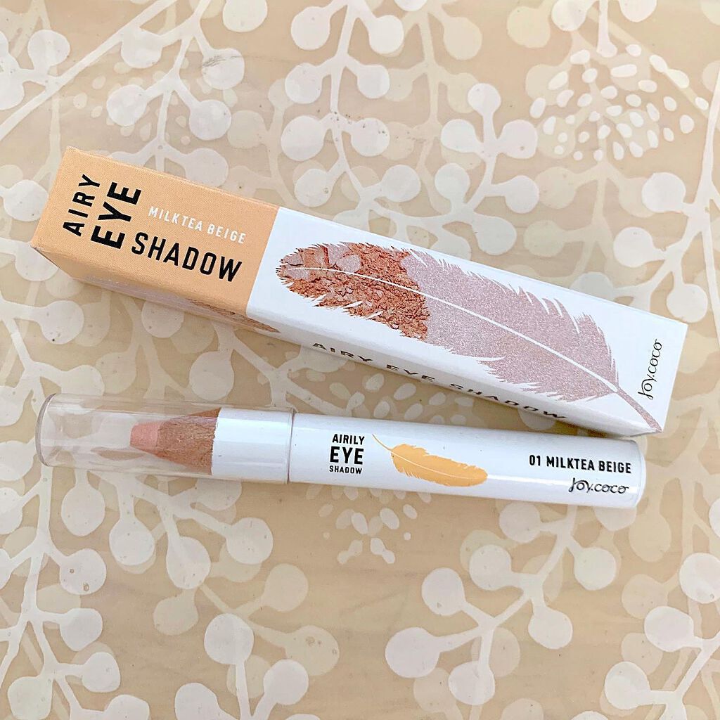 ジョイココ エアリーアイシャドウ/Joy.coco(ジョイココ)/単色アイシャドウを使ったクチコミ（3枚目）