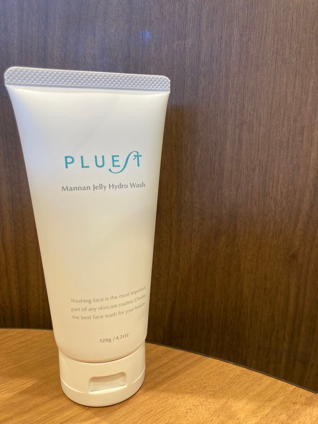 マンナンジェリーハイドロウォッシュ/PLUEST/洗顔料を使ったクチコミ(1枚目)