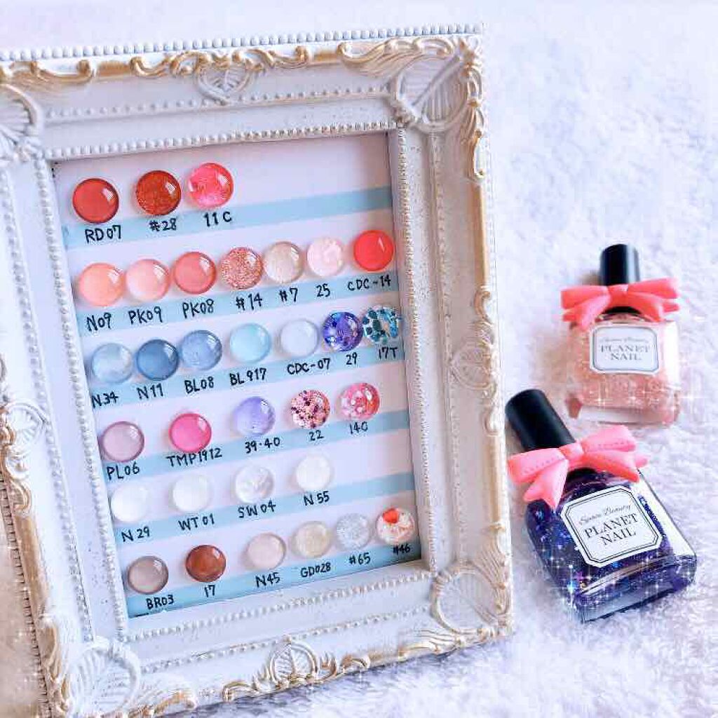 ディスプレイビーズ/キャンドゥ/ネイルチップ・パーツを使ったクチコミ(1枚目)