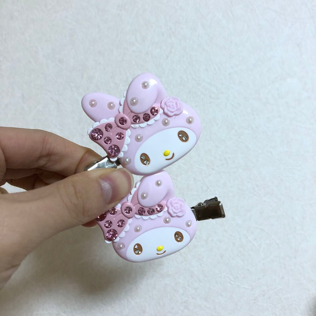 前髪クリップ/サンリオ/ヘアアクセサリーを使ったクチコミ(2枚目)