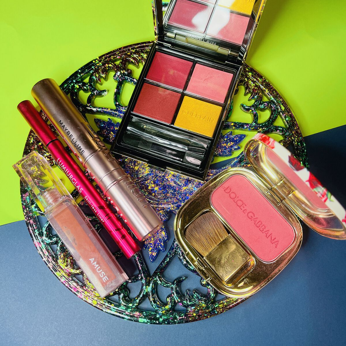 ブラッシュオブローズ ルミナスチークカラー 310/DOLCE&GABBANA BEAUTY/パウダーチークを使ったクチコミ（1枚目）