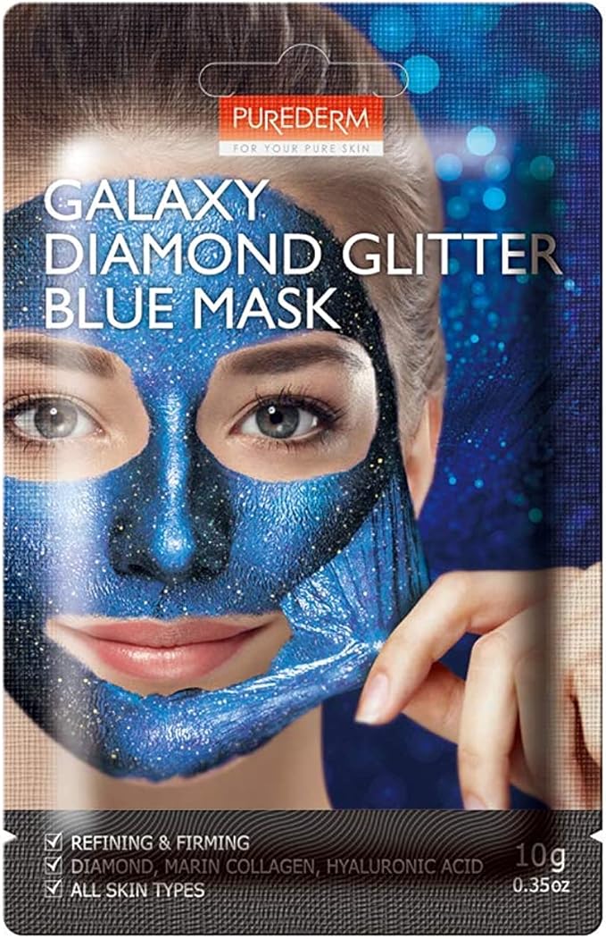 ギャラクシーダイアモンドグリッター ブルーマスク / PUREDERM