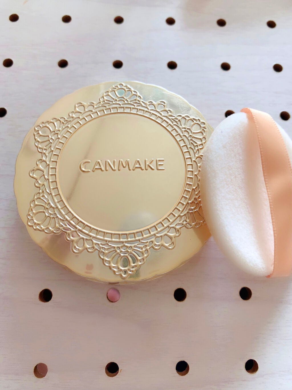 【旧品】マシュマロフィニッシュパウダー/キャンメイク/プレストパウダーを使ったクチコミ(2枚目)