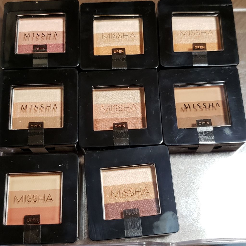 トリプルシャドウ/MISSHA/アイシャドウパレットを使ったクチコミ（3枚目）