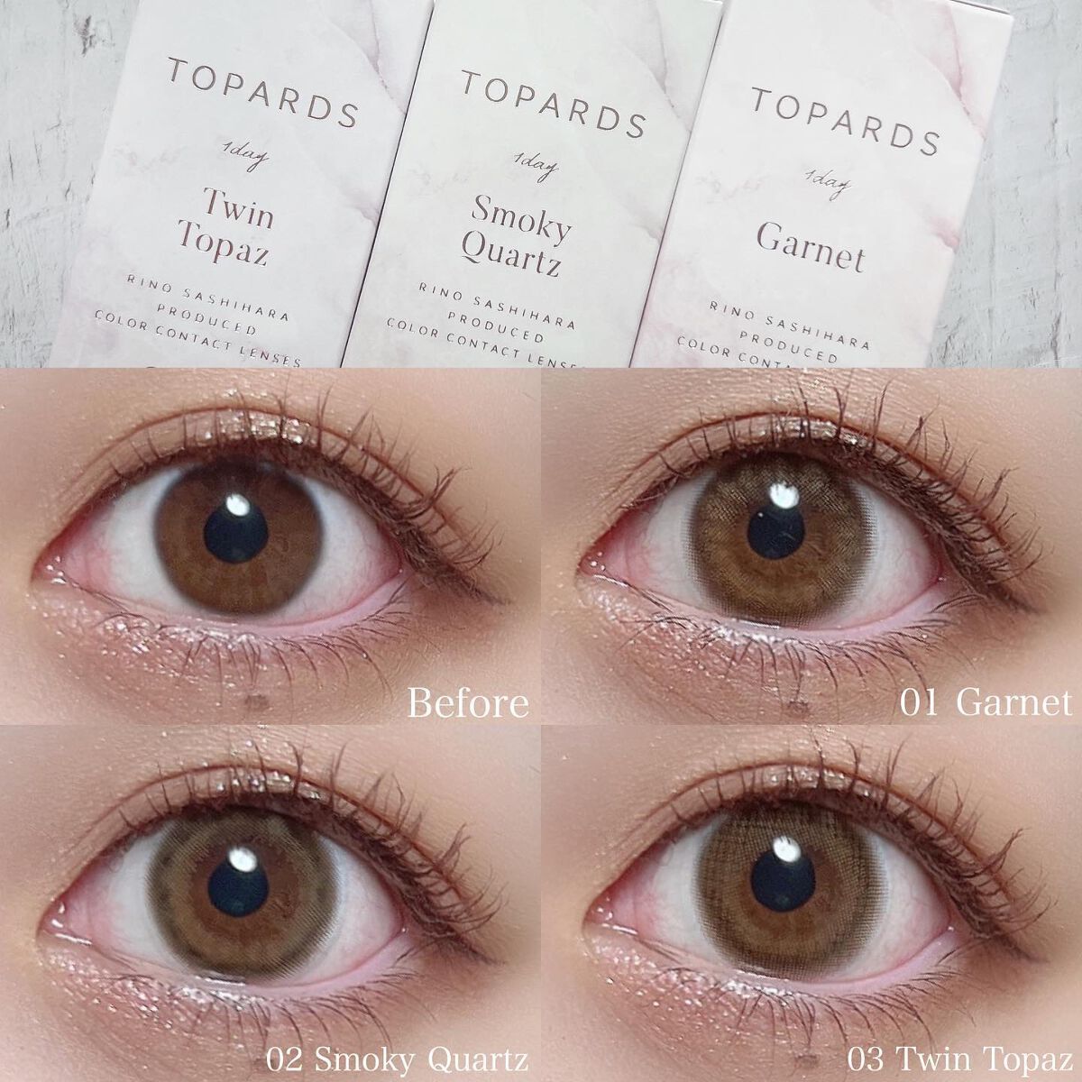 TOPARDS 1day/TOPARDS/ワンデー(1DAY)カラコンを使ったクチコミ(1枚目)