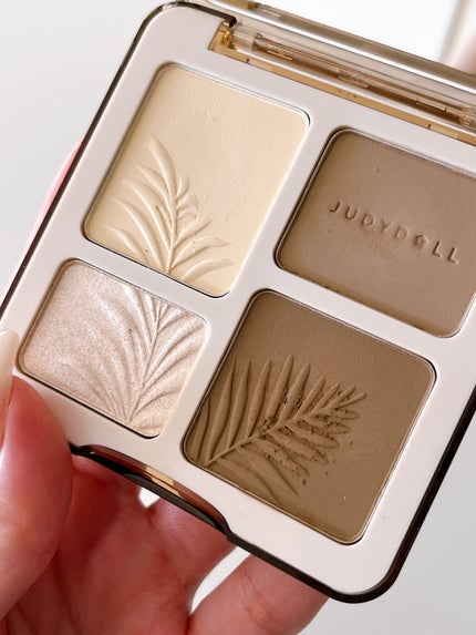 JUDYDOLL メリハリマスターパレット/JUDYDOLL/パウダーハイライトを使ったクチコミ(3枚目)