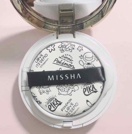 M クッション ファンデーション(モイスチャー)/MISSHA/クッションファンデーションを使ったクチコミ(2枚目)