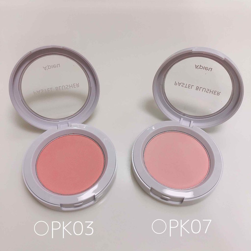 アピュー パステルブラッシャー/A’pieu/パウダーチークを使ったクチコミ（3枚目）