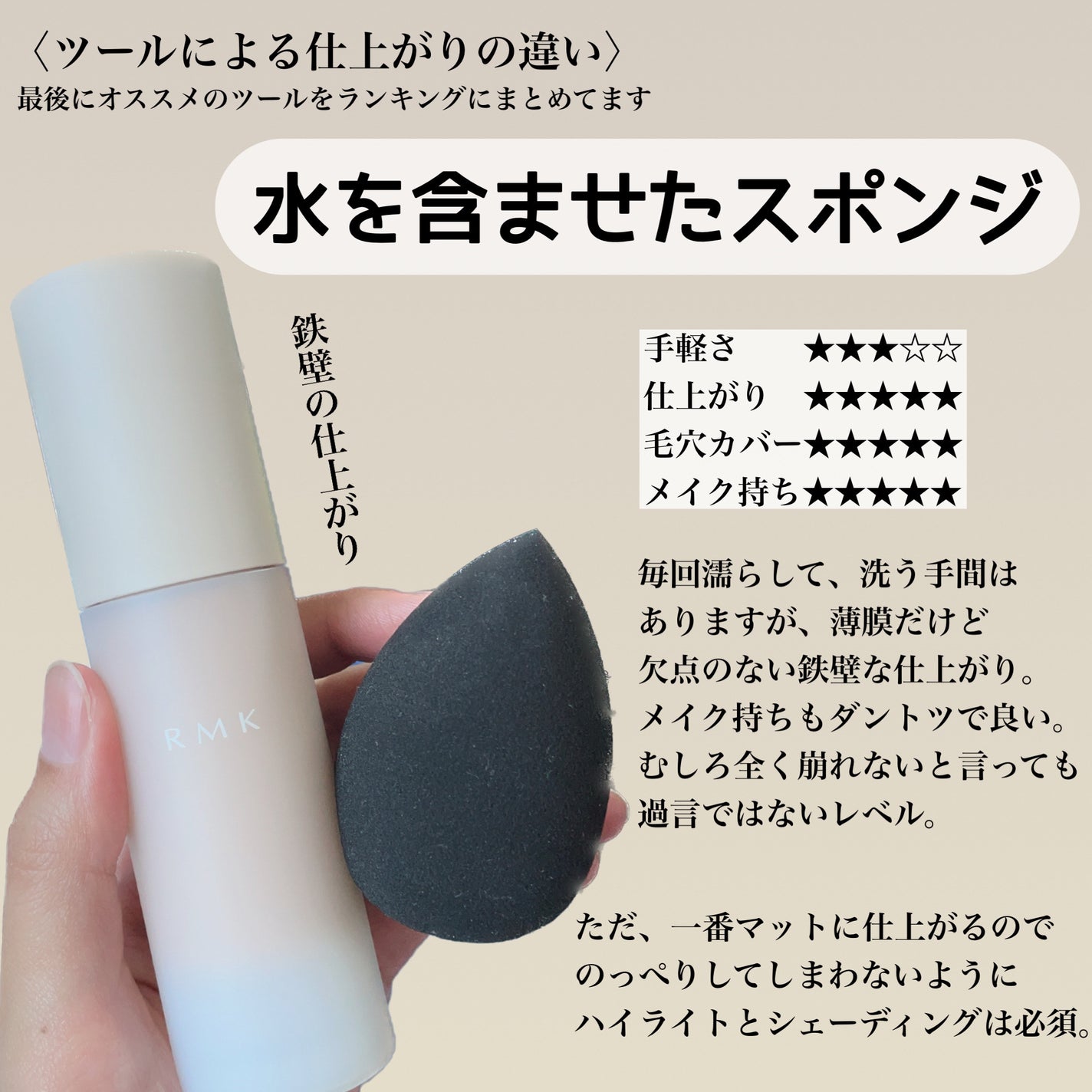 RMK ラスティング ジェルクリーミィファンデーション/RMK/クリーム・エマルジョンファンデーションを使ったクチコミ(6枚目)