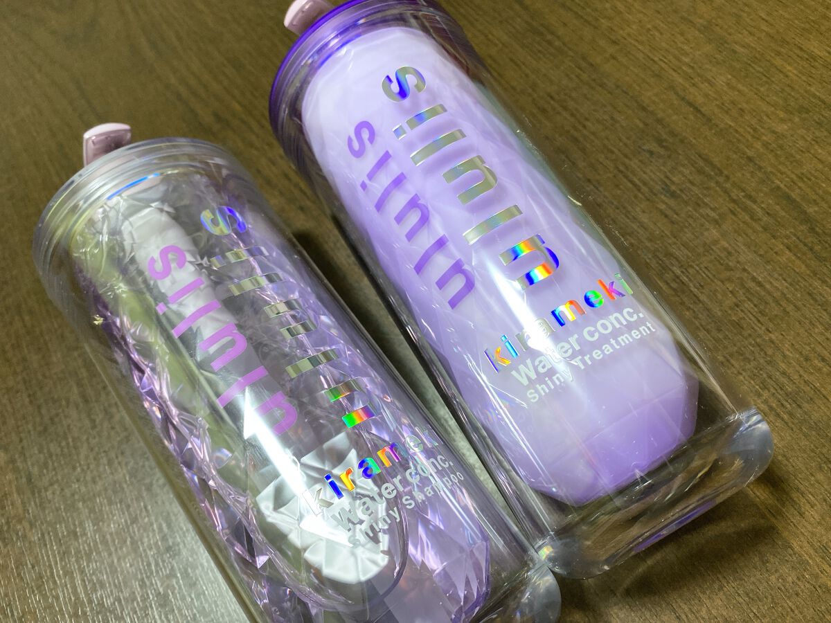 キラメキ ウォーターコンク シャイニー シャンプー/ヘアトリートメント/ululis/市販シャンプーを使ったクチコミ（1枚目）