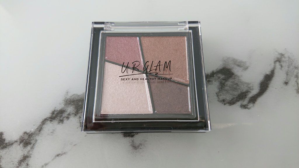UR GLAM　VELVET EYE COLOR PALETTE ルビーブラウン/U R GLAM/アイシャドウパレットを使ったクチコミ（1枚目）