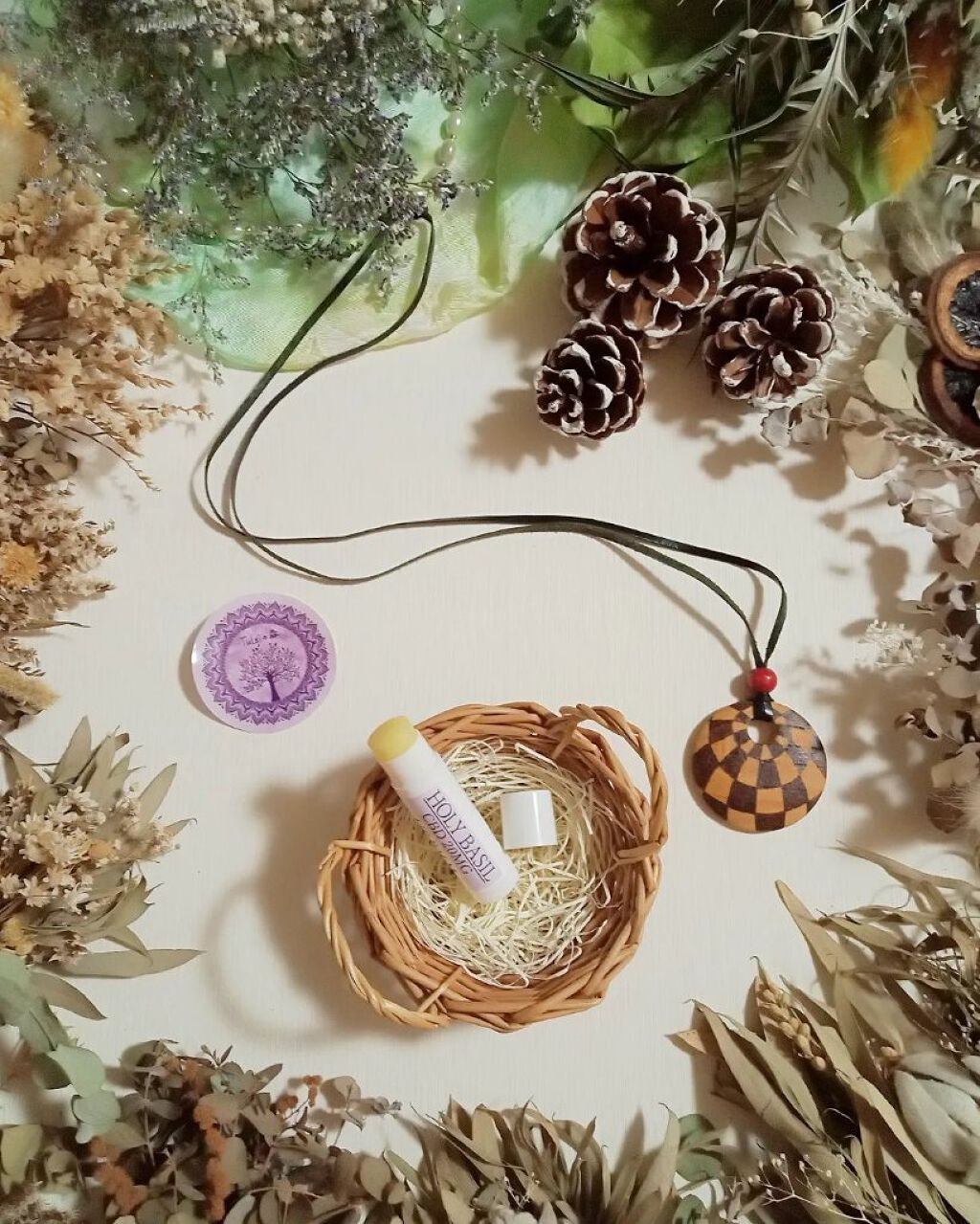 トゥルシー(ホーリバジル)×CBD20MG   リップクリーム/トゥルシーの森/リップクリームを使ったクチコミ（1枚目）