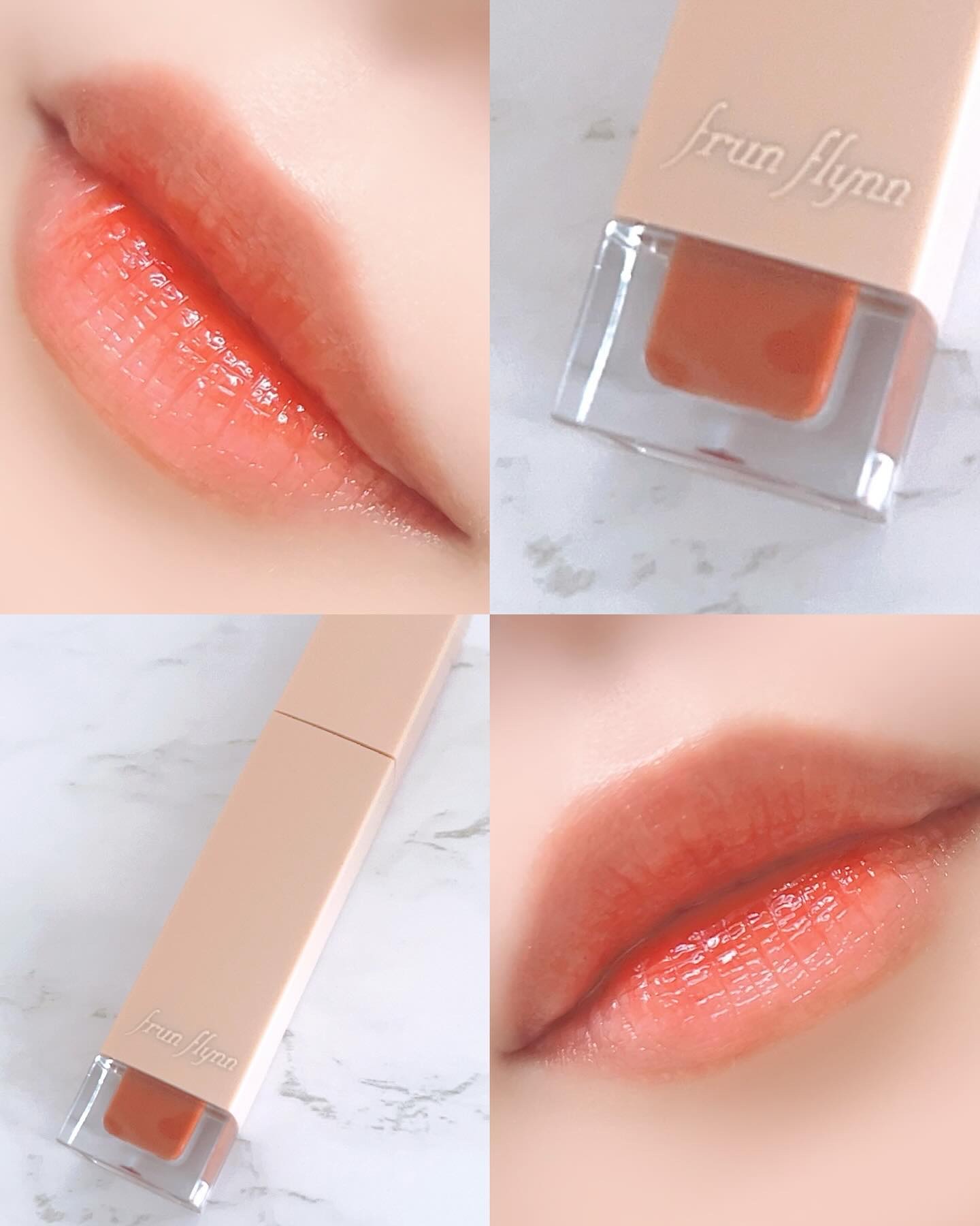 frunflynn シャインユー グロウティント 05 ゴールデンシャワー/frunflynn/リップティントを使ったクチコミ（2枚目）