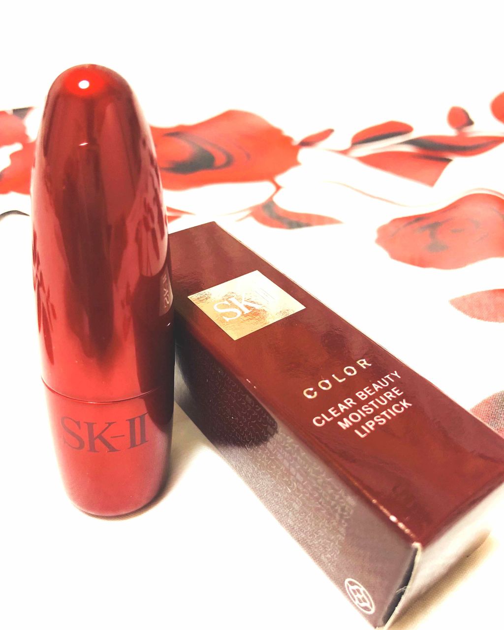 SK-II COLOR クリア ビューティ モイスチュア リップスティック/SK-II/口紅を使ったクチコミ(2枚目)