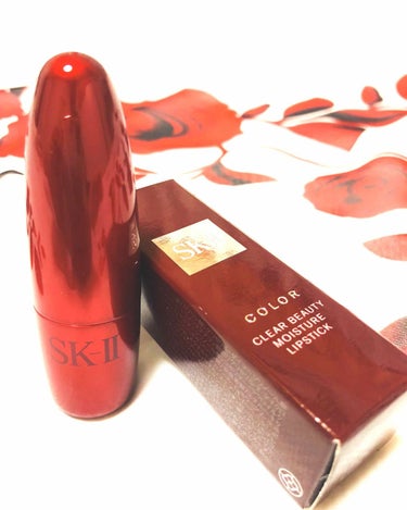 SK-II COLOR クリア ビューティ モイスチュア リップスティック/SK-II/口紅を使ったクチコミ（2枚目）