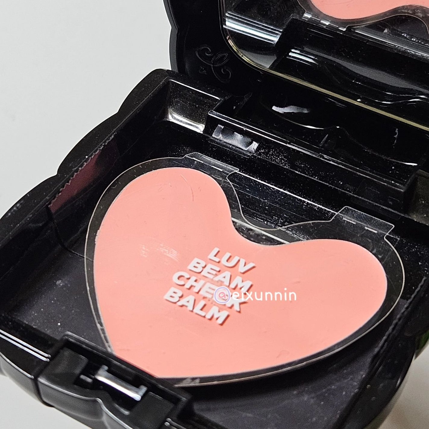 Luv Beam Blur Cheek/lilybyred/パウダーチークを使ったクチコミ(3枚目)