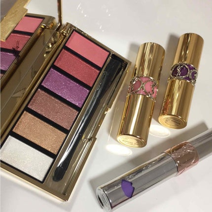 ルージュ ヴォリュプテ シャイン/YVES SAINT LAURENT BEAUTE/口紅を使ったクチコミ(1枚目)