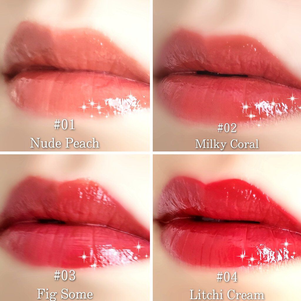 ヌードグロスティント/dasique/リップティントを使ったクチコミ（2枚目）