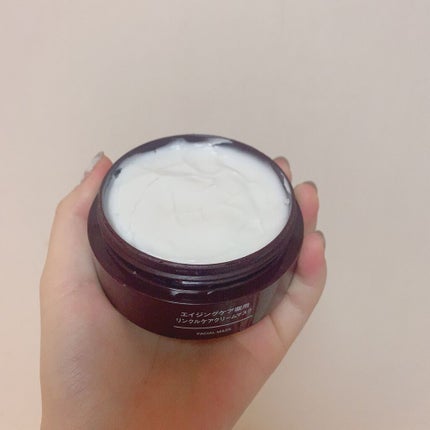 エイジングケア薬用リンクルケアクリームマスク/無印良品/フェイスクリームを使ったクチコミ(2枚目)